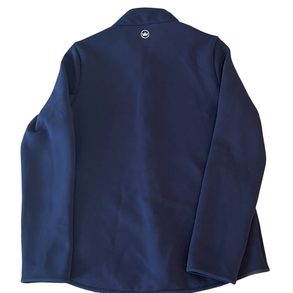 Peter Millar Jacket Womens Medium Navy Lumi-Knit Midweight Full Zip Crown - Picture 5 of 11
